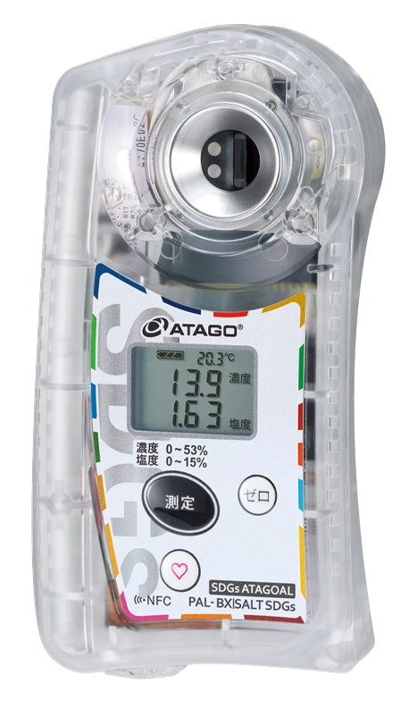 糖度計と塩分計のハイブリッドPAL-BX|SALT | 株式会社アタゴ