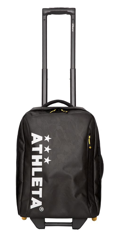 ATHLETA 遠征バッグ 黒 キャリーハンドル付き ATHLETA 遠征バッグ 黒