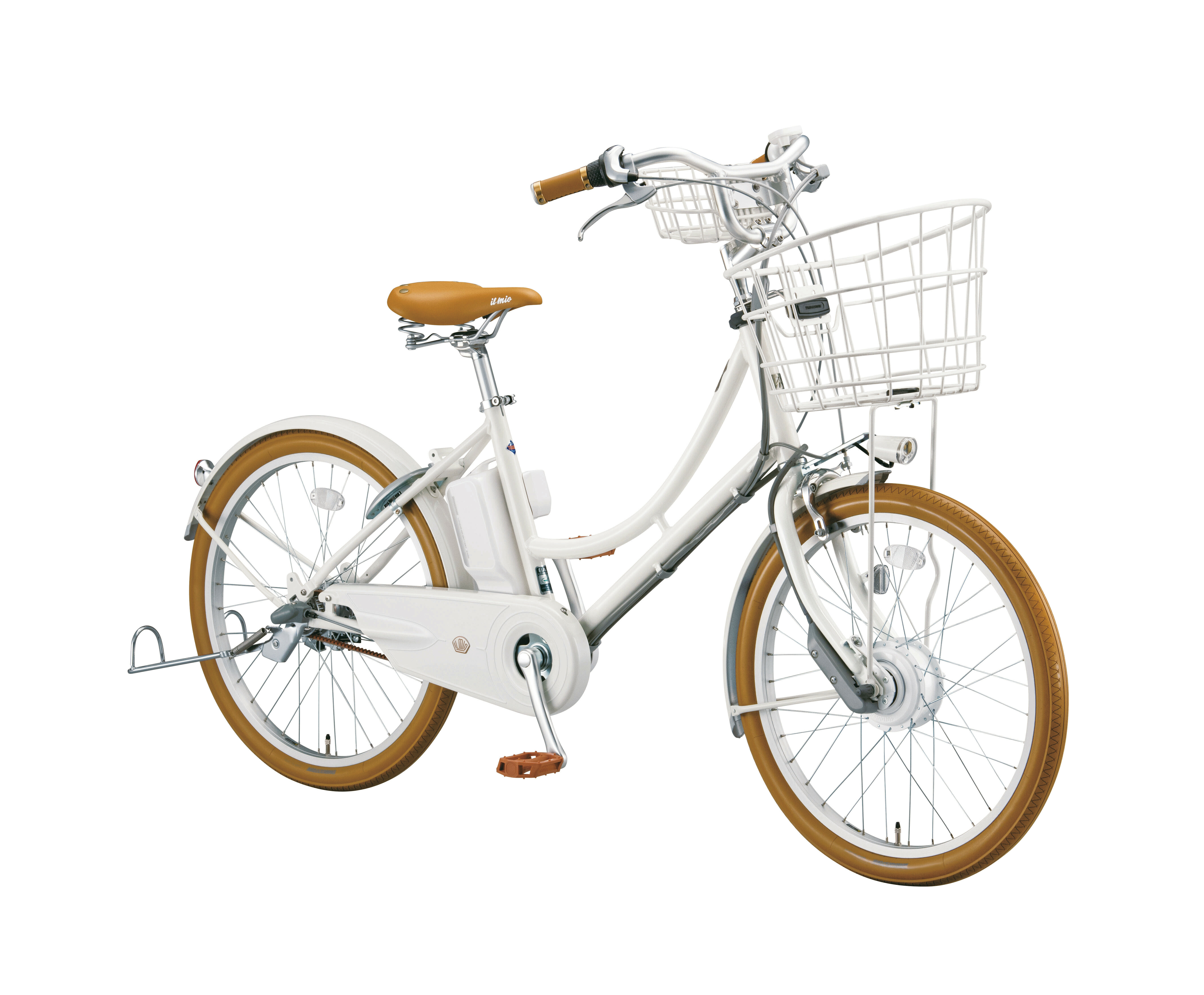 電動アシスト自転車 「il mio(イルミオ)」2019年1月下旬よりホワイト