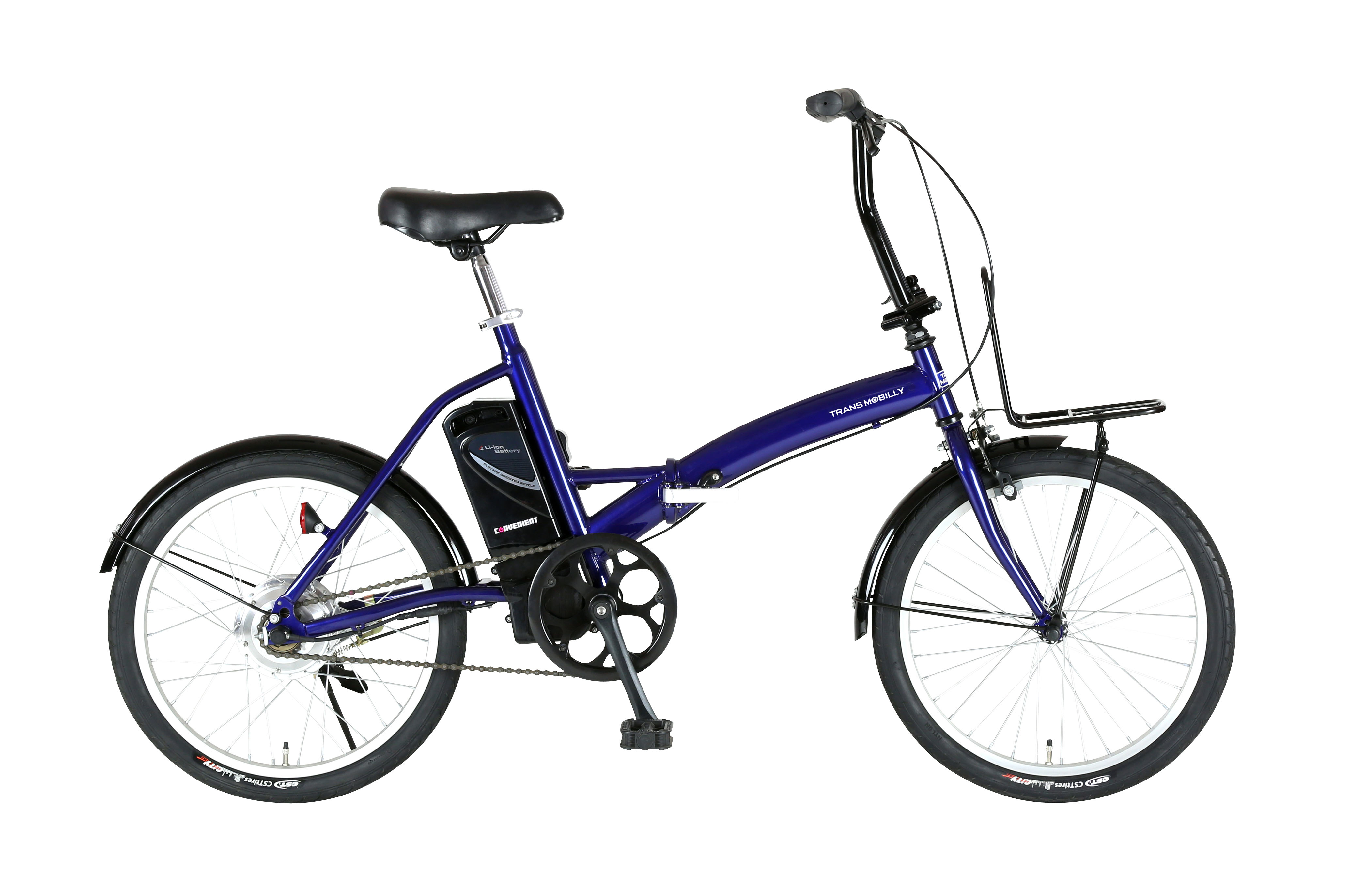 シンプルで折りたためる電動アシスト自転車 「TRANS MOBILLY