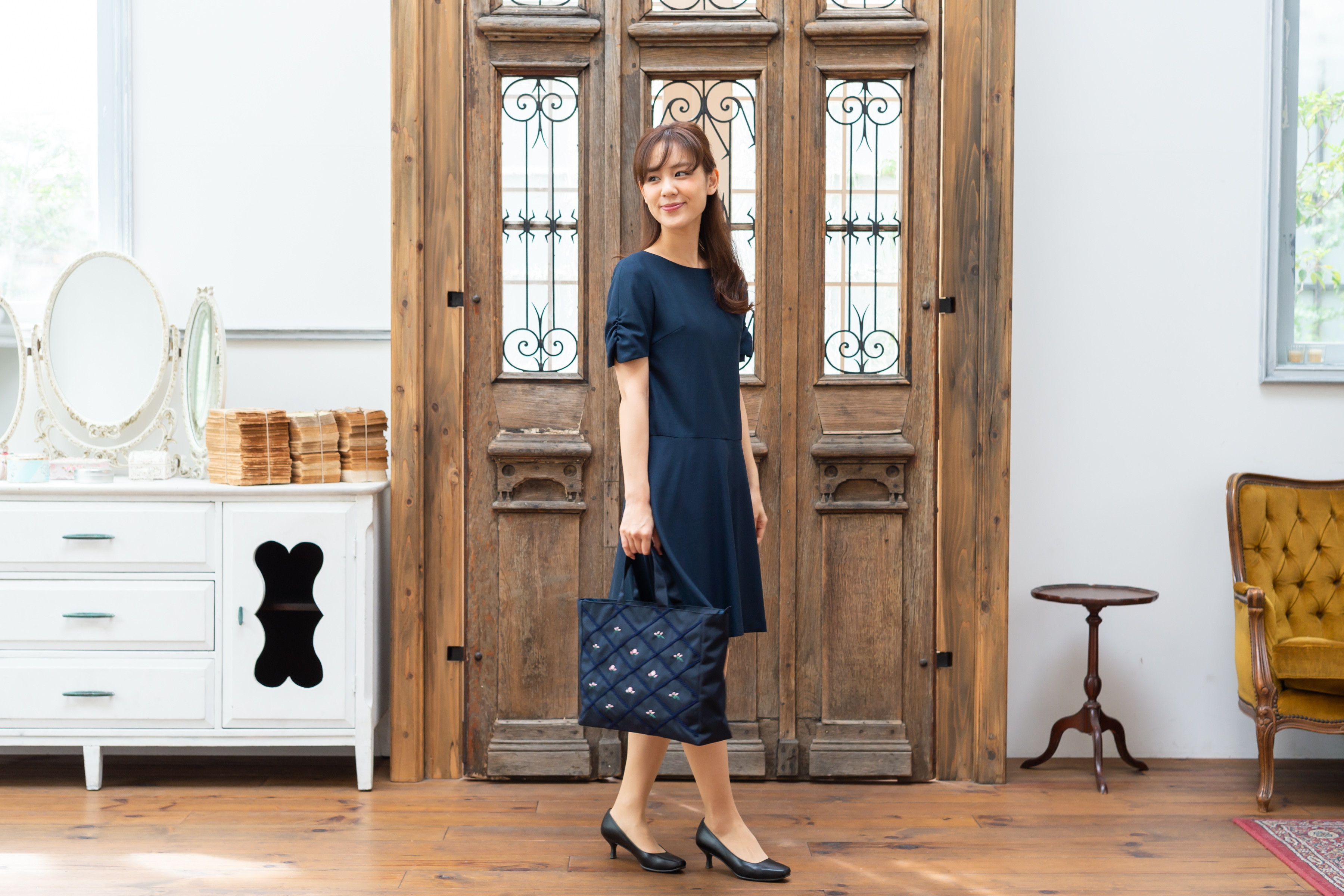 お受験ママもクールビズ。洗えるお受験ワンピース販売開始！ ～ お受験