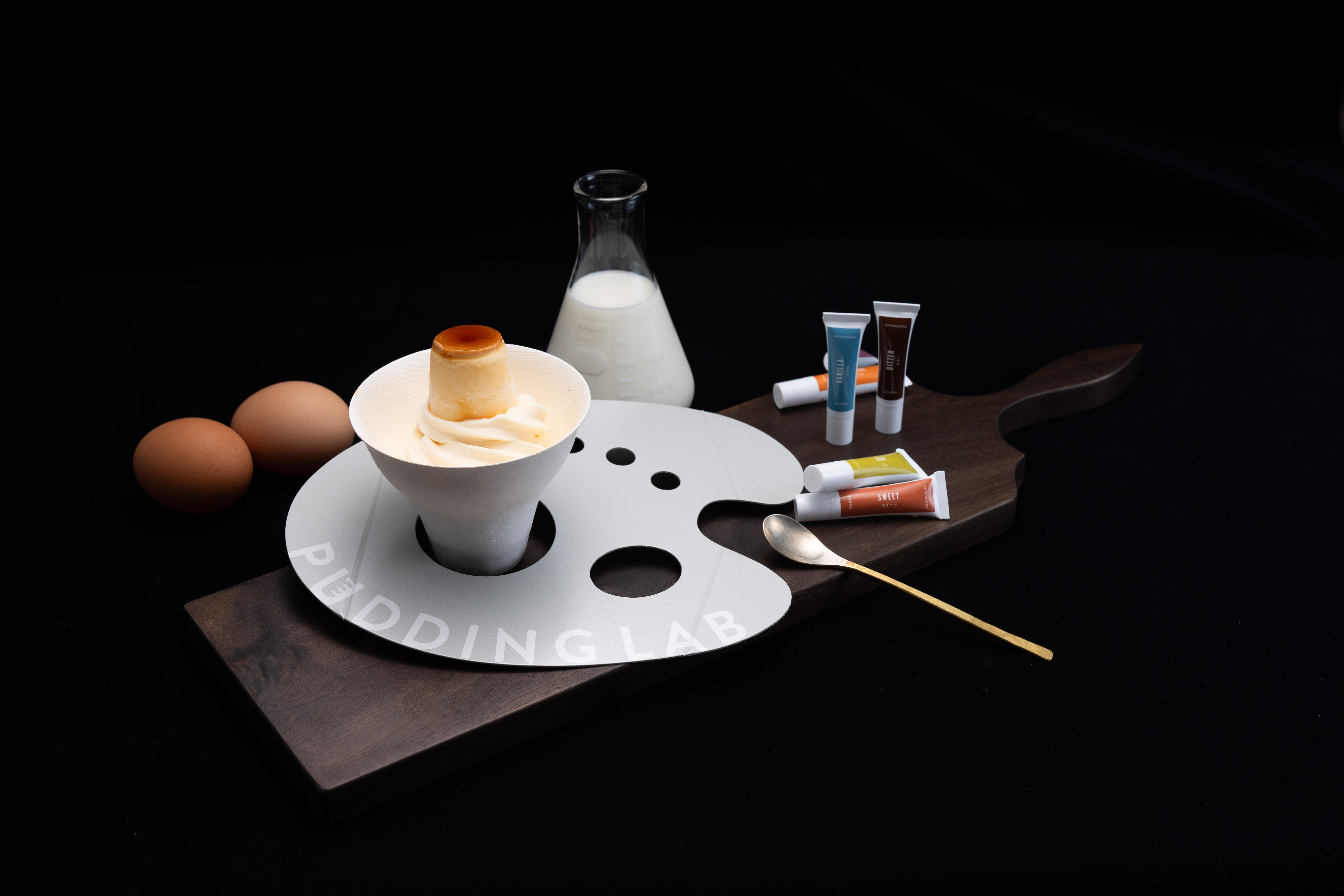 8℃のプリン×8℃のプリンのコラボレーション 銀座の店舗でも未発売の