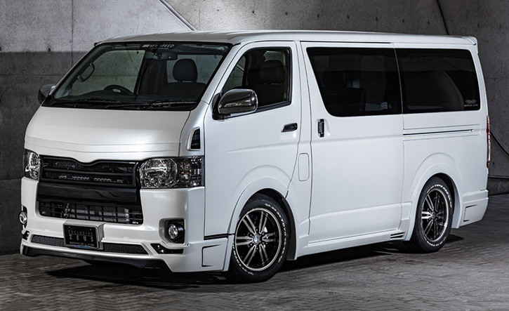 ゼウス/エムズスピード｜ハイエース エアロ/200系4型以降(4〜8型）標準