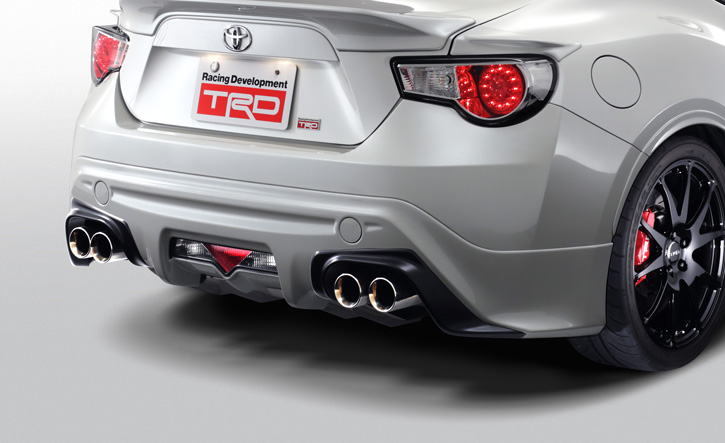 トヨタ86(ZN6系)用マフラー・ハイレスポンスマフラーVer.R TRD｜GR86