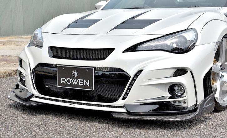 86(ZN6系後期)用フロントバンパー ROWEN(ロェン)(RR STREET ZERO