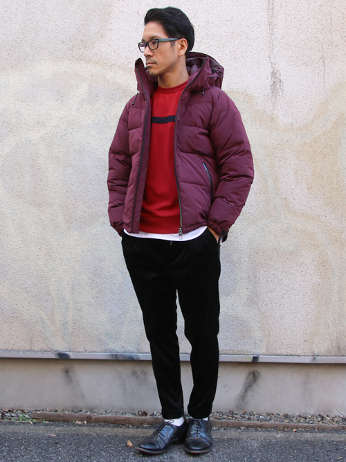 ダウン＆フェザー』割繊糸アルピニストフードダウンジャケット