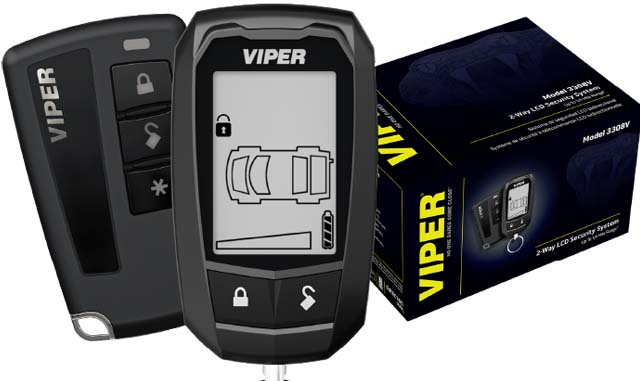 VIPER 3308V LCD 2-Way Security System - Audio Express