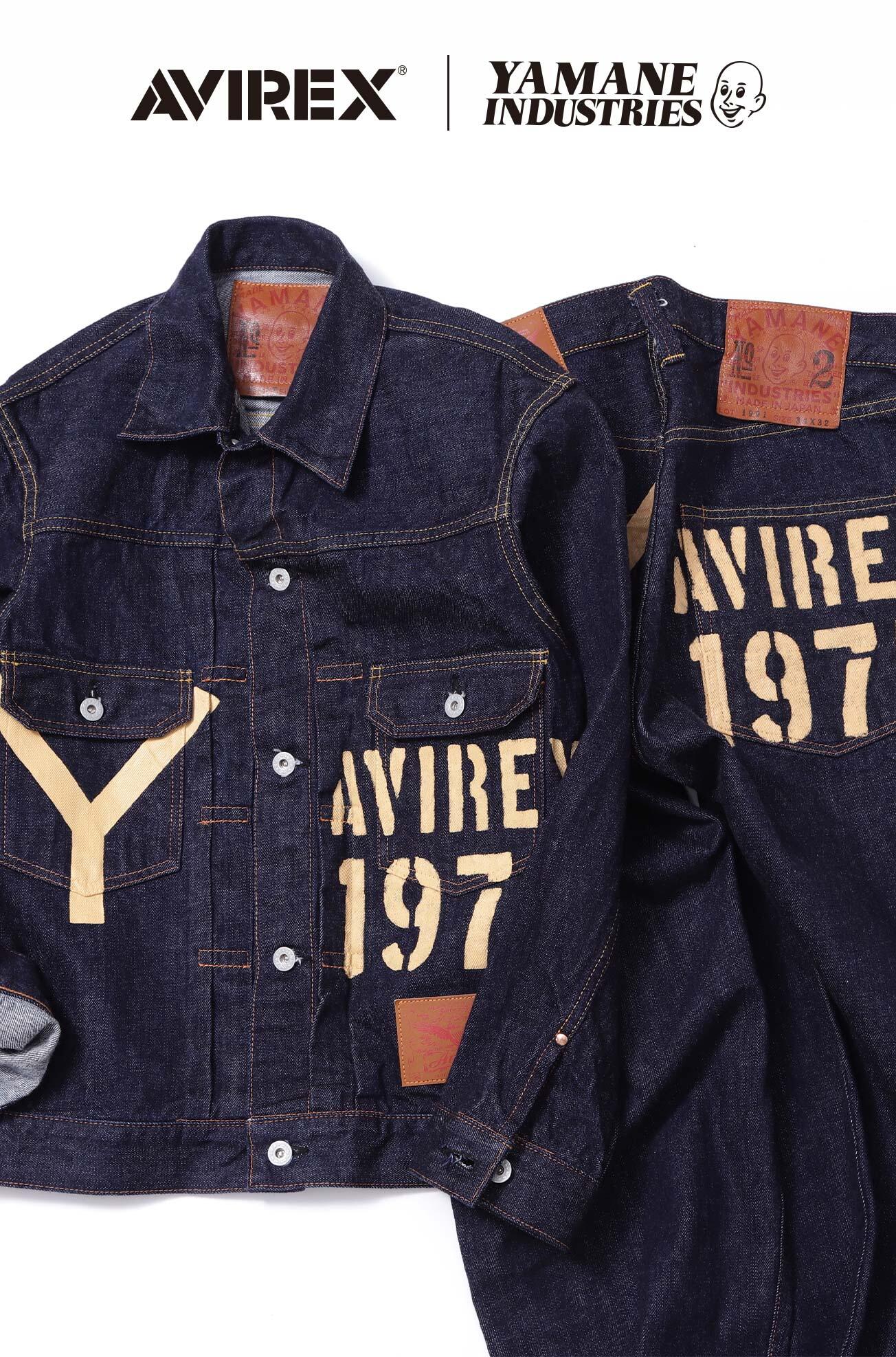 AVREX × YAMANE INDUSTRIES コラボアイテム 10/12 10時から発売決定