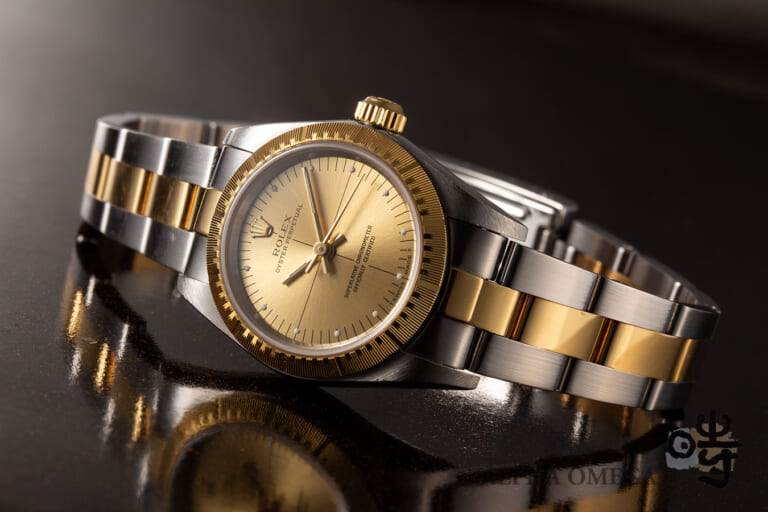 ロレックス オイスターパーペチュアル エンジンターンドベゼル