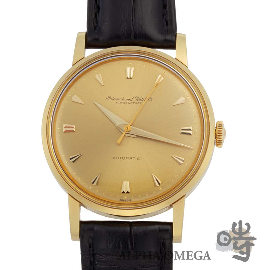 IWC オールドインター イエローゴールド Cal.853 ヴィンテージ