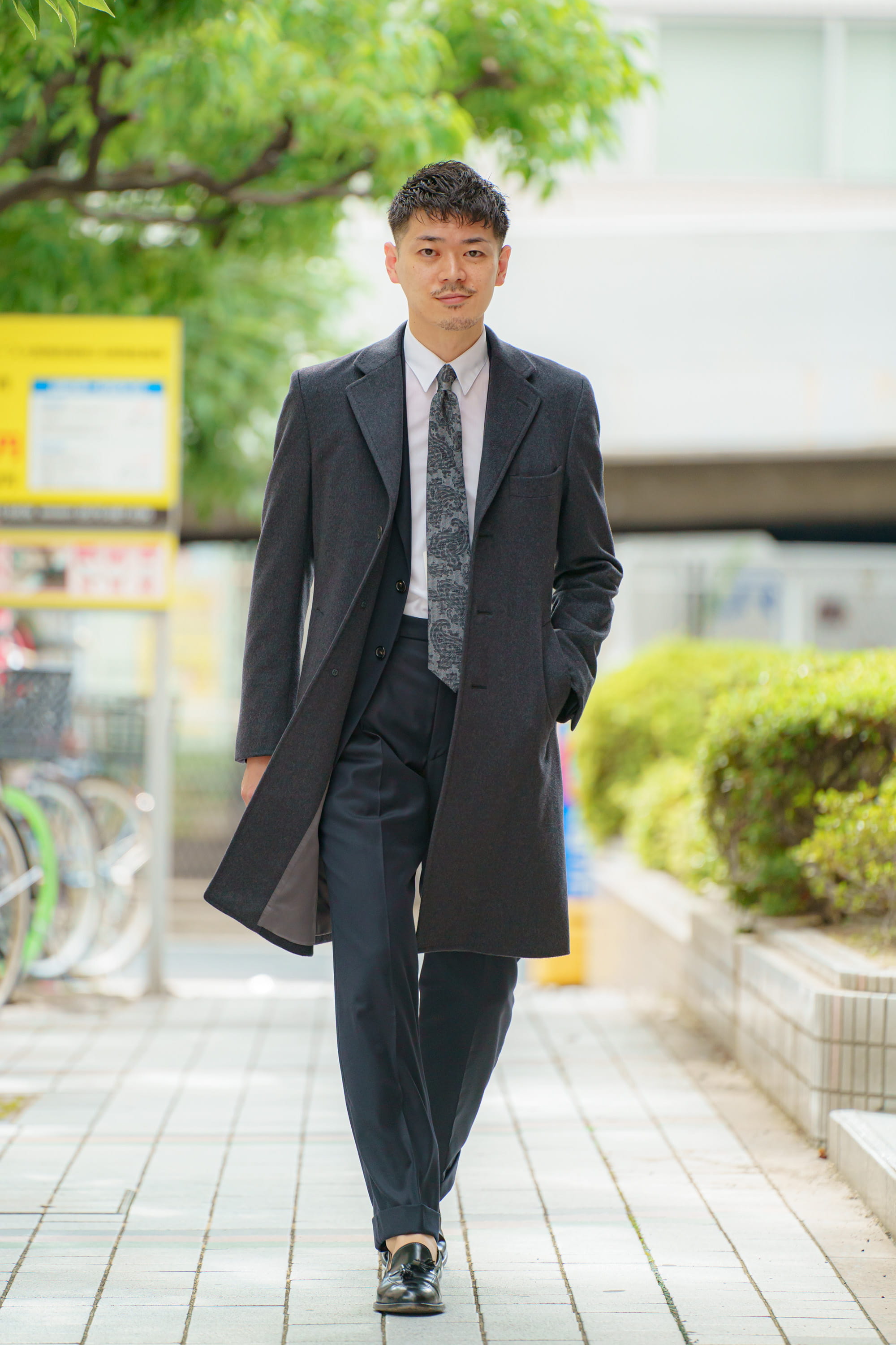 カシミヤチェスターコート｜オーダースーツの麻布テーラー