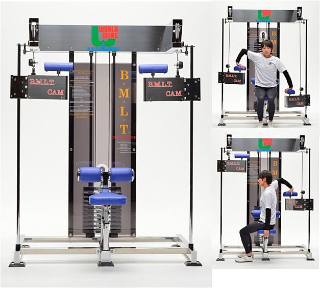 GENKI製デビルウイングマシン 黒銀左右独立タイプ ニューラットマシン