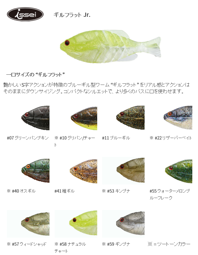 イッセイ ギルフラットJr．