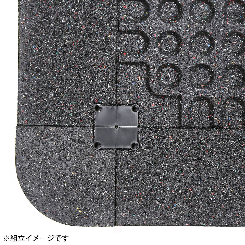 TT023ラバーマット用角材 ブラック TB087BK｜BODYMAKER（ボディ