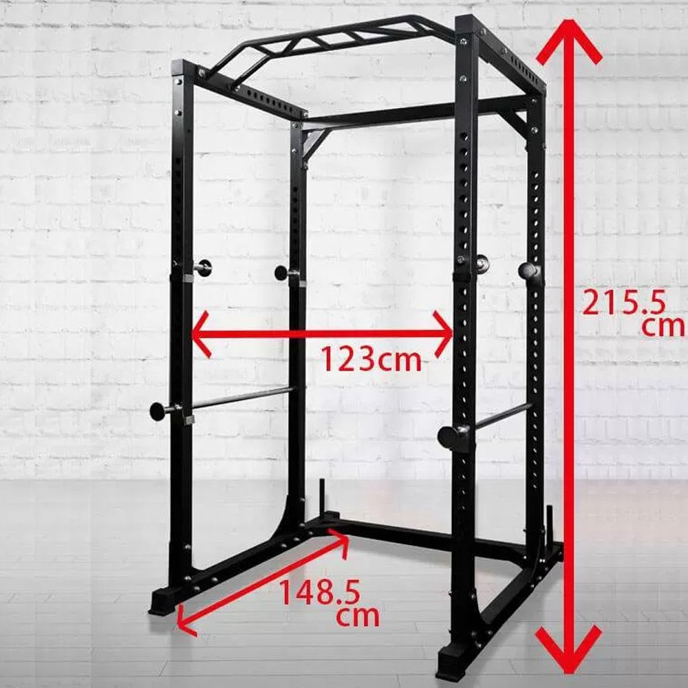 ハードパワーラックSP2 ブラック TM207BK｜BODYMAKER（ボディメーカー）