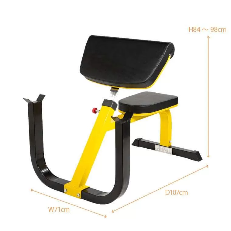 BodySolidのジムユースのプリチャーベンチ 【公式通販】