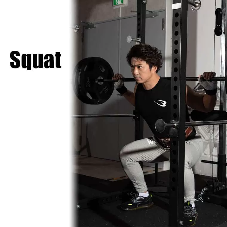 ハードパワーラックSP2 ブラック TM207BK｜BODYMAKER（ボディメーカー）