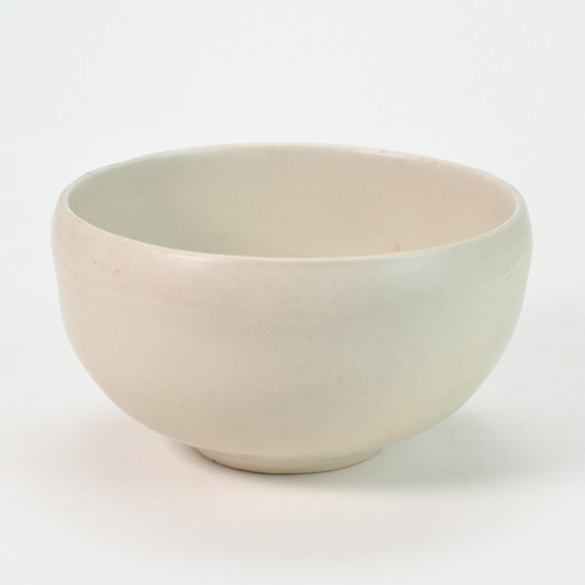 美濃焼 盆栽鉢 丸変形 4号 ホワイト 幅12cm×高さ6.4cmの販売｜盆栽妙