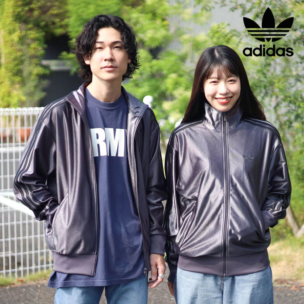 adidas アディダス ファイヤーバード メタリックトラックトップ｜BORN