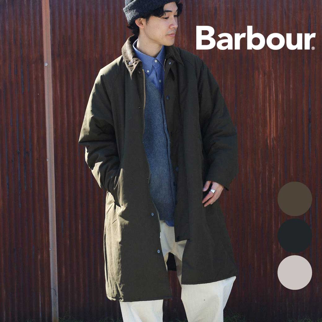 Barbour バブアー EXMOOR 中綿 ミドルレングス コート｜BORN FREE