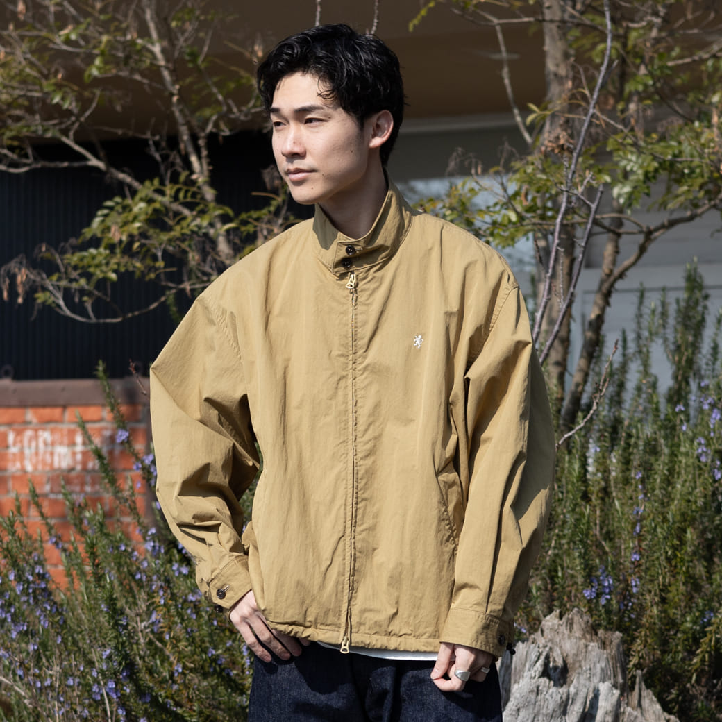 Gymphlex ジムフレックス コットンナイロンツイル スウィングトップ