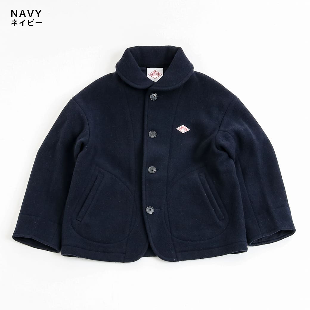 DANTON ダントン ウールパイル ラウンドカラージャケット｜BORN FREE