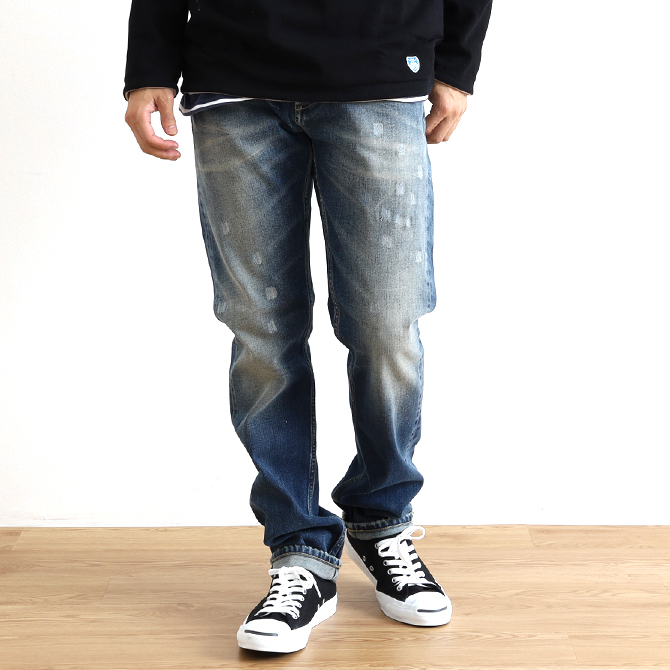 DENHAM DRILL W29 L32 レギュラーフィット DENHAM DRILL レギュラー