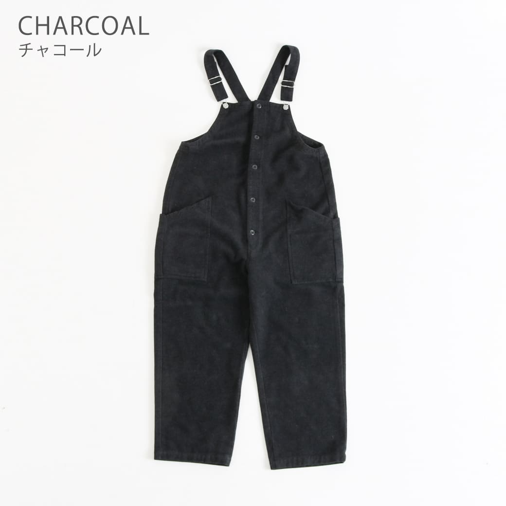 HARVESTY ハーベスティ コットンメルトン オーバーオール｜BORN FREE