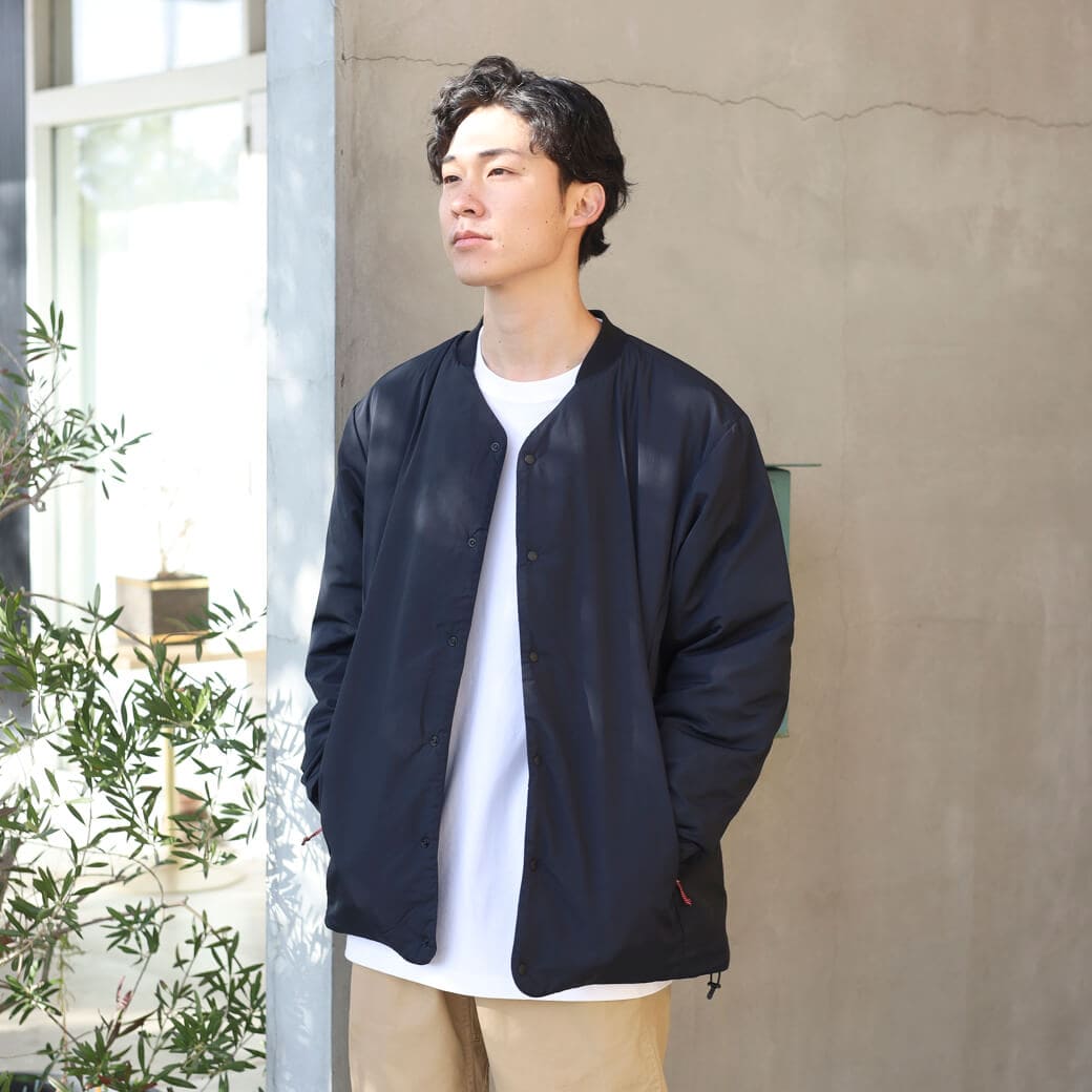 NANGA ナンガ ノーカラーソフトダウンカーディガン｜BORN FREE ONLINE SHOP