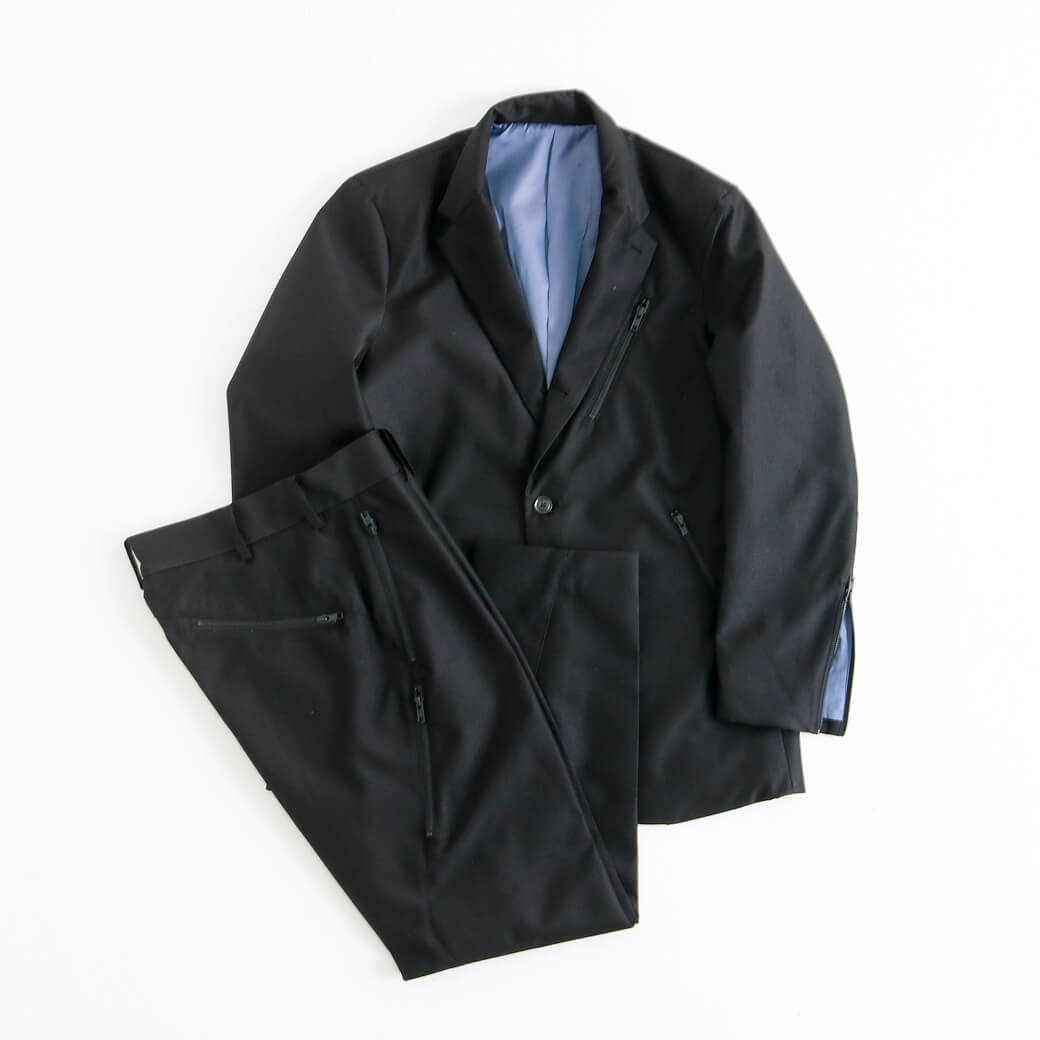 SHIDEN シデン 紫電 Zipped Pocket 3B Jacket - Poly Serge｜BORN FREE