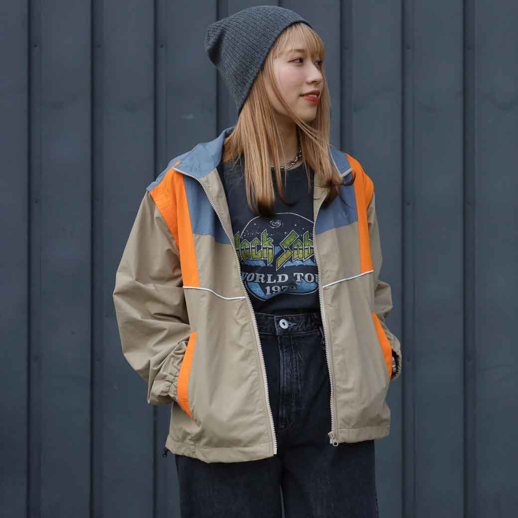 X-girl エックスガール 2WAYトラックジャケット｜BORN FREE ONLINE SHOP