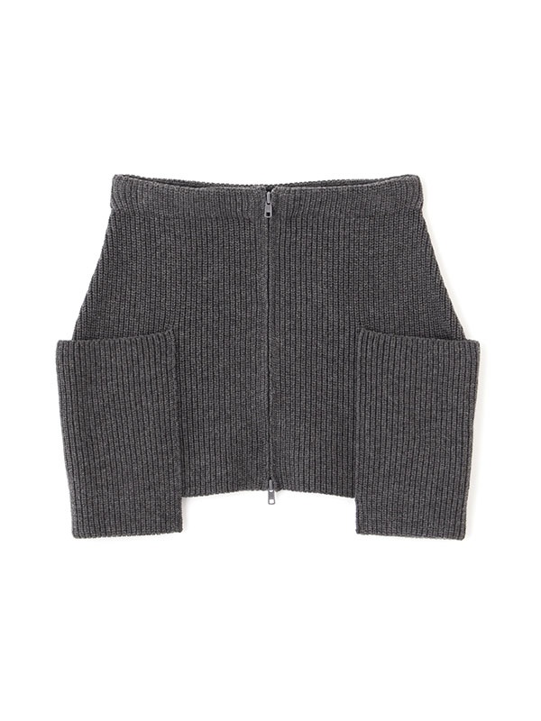 ETRE TOKYO Wジップニットミニスカート ELENDEEKetc セレクトショップ