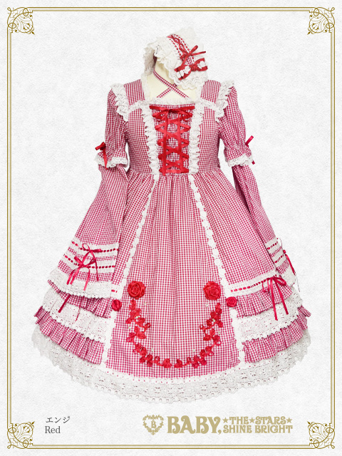 ギンガムチェック巻きバラドールワンピース | BABY, THE STARS SHINE