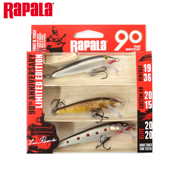 ラパラ 90周年ルアーキット フローター カウントダウンバルサボディー