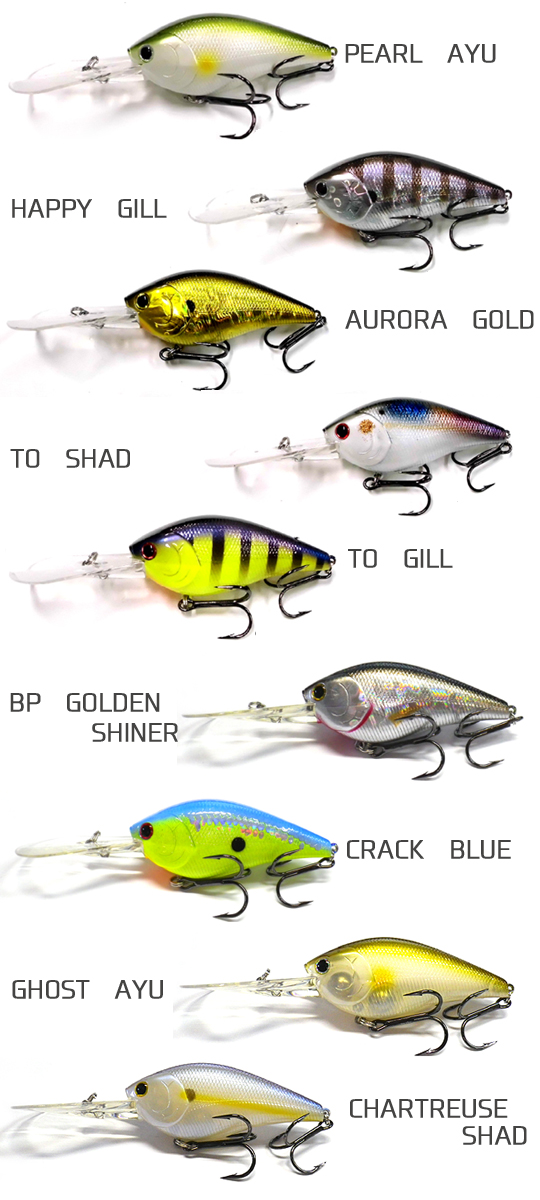 LUCKY CRAFT USA/ラッキークラフトUSA RTOクランクベイト 3.5XD