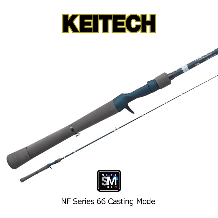 ケイテック カスタムロッド KTC666NF （MH） NFシリーズ - 【バス