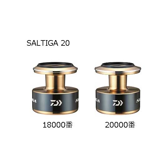 SLPワークス 20ソルティガスプール ＃ネイビーブルーゴールド 18000番