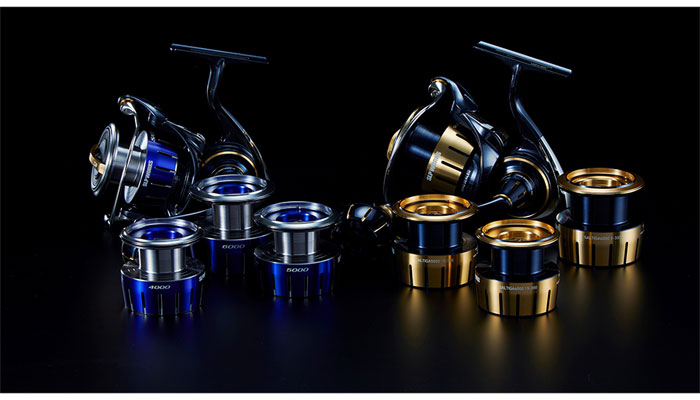 SLPワークス 23ソルティガ 4000スプール ＃ブルー SLPW - 【バス