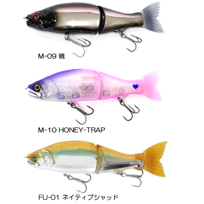 GAN CRAFT JOINTED CLAW 168 Wholesaler Special Color - 【Bass Trout