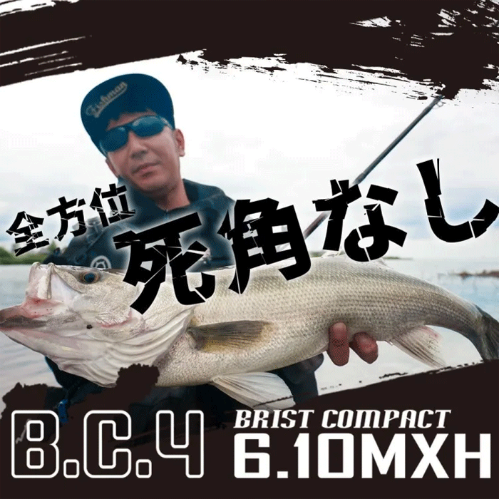 フィッシュマン ブリストコンパクト BC4 6.10MXH Fishman - 【バス