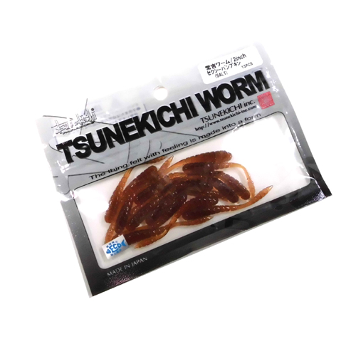 TSUNEKICHI/常吉 常吉ワーム 2inch - 【バス・トラウト・ソルトの