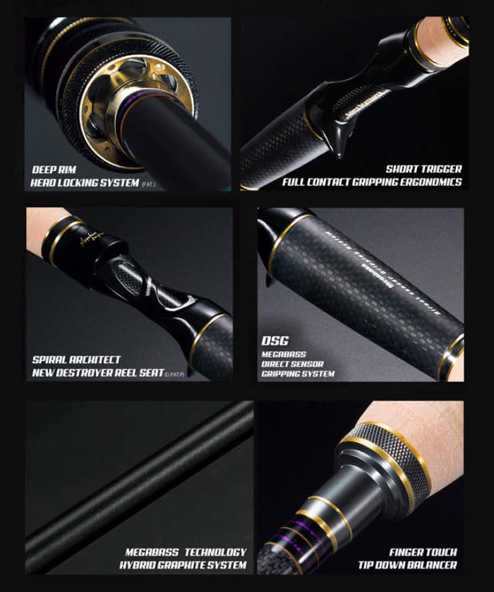 メガバス ニューデストロイヤー スピードティップカスタム F3-61X