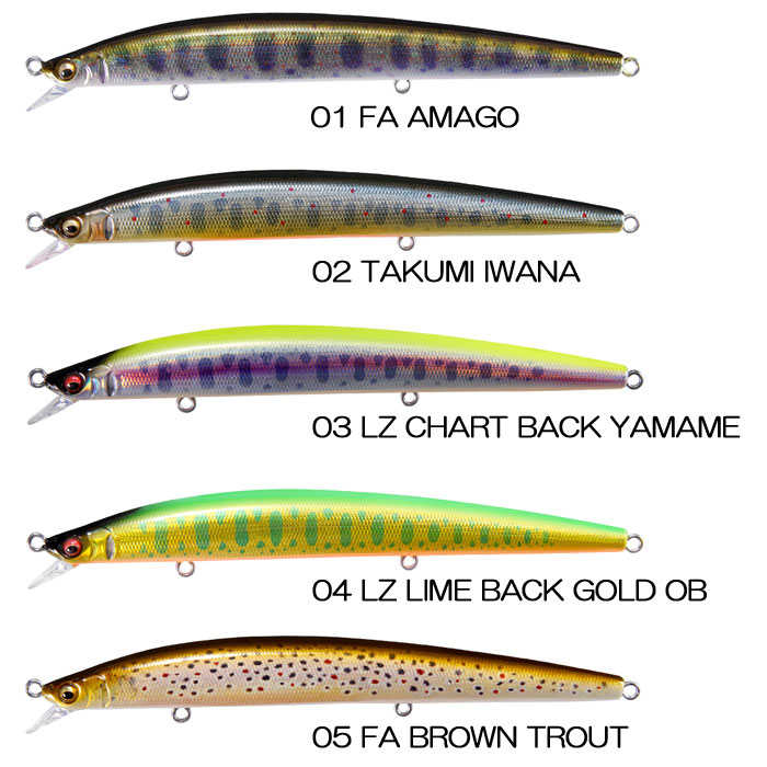 全14色】メガバス ジーエイチ・ワンツーオー GH120 Megabass - 【バス