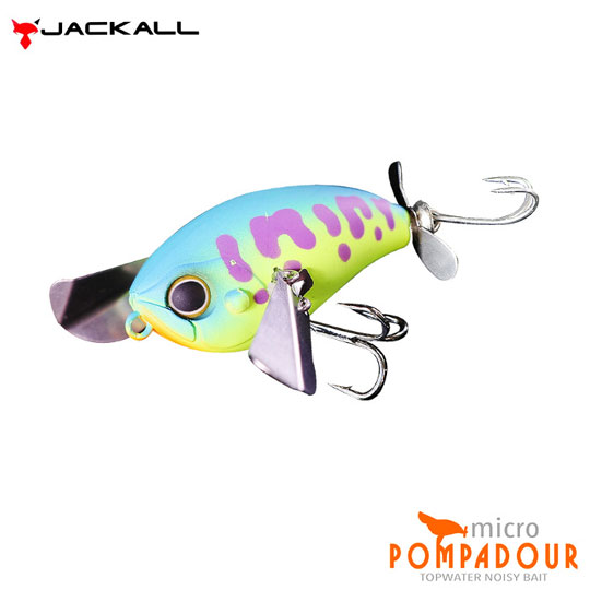 ジャッカル マイクロポンパドール JACKALL MICRO POMPADOUR - 【バス