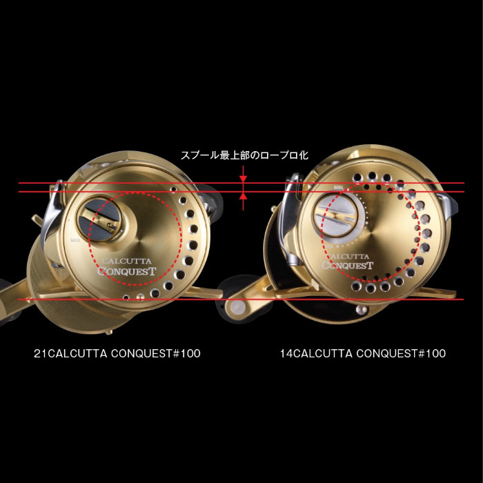 シマノ 22カルカッタコンクエスト 200XG/201XG - 【バス・トラウト