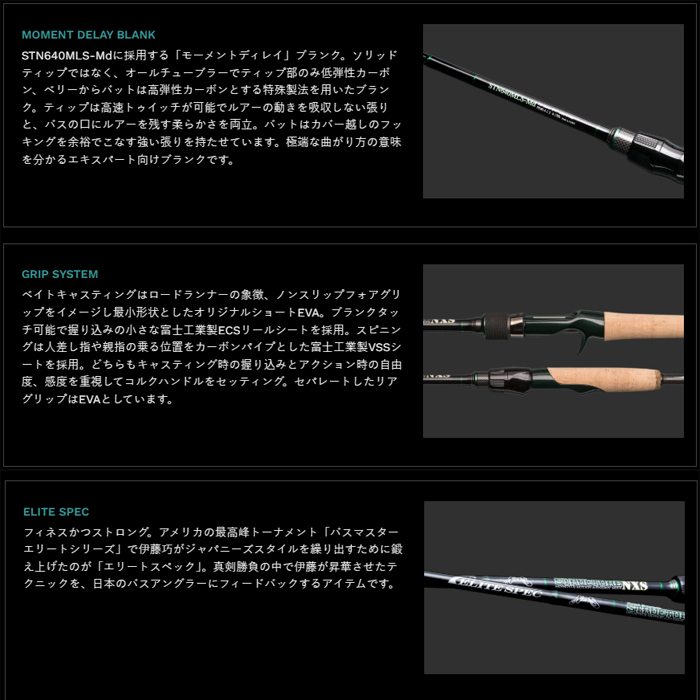 ノリーズ ロードランナーストラクチャー NXS STN511LLS ニアザ