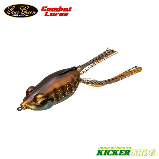 エバーグリーン キッカーフロッグ EVERGREEN KICKER FROG - 【バス