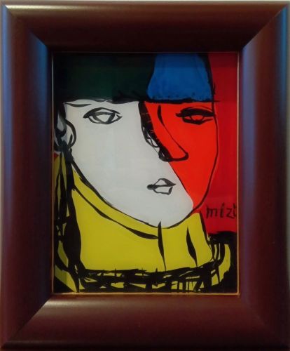 ミズテツオ「顔 少年」の買取実績｜大阪府大阪市 人物画・肖像画