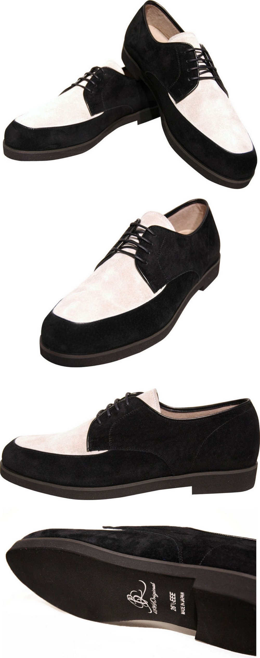 48W2 CLASSIC TWO TONE/黒/白 | POPP LOCKダンスシューズ | BALANCE