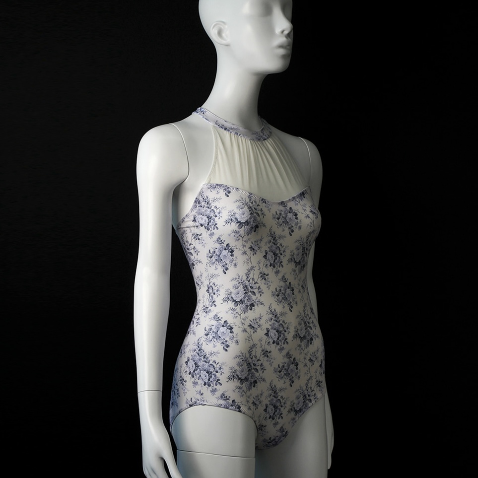 LEVDANCE】Josephine Halter Neck Leotard TOILE DE JOUY - バレエ専門